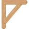 Ekena Millwork Traditional Craftsman Smooth Bracket w/ Offset Brace, Western Red Cedar, 7 1/2"W x 34"D x 38"H BKT0806X34X38TRA04SWR - alternate 4